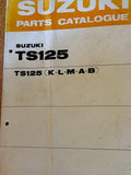 Suzuki TS125 Ersatzteilkatalog (K L M A B)
