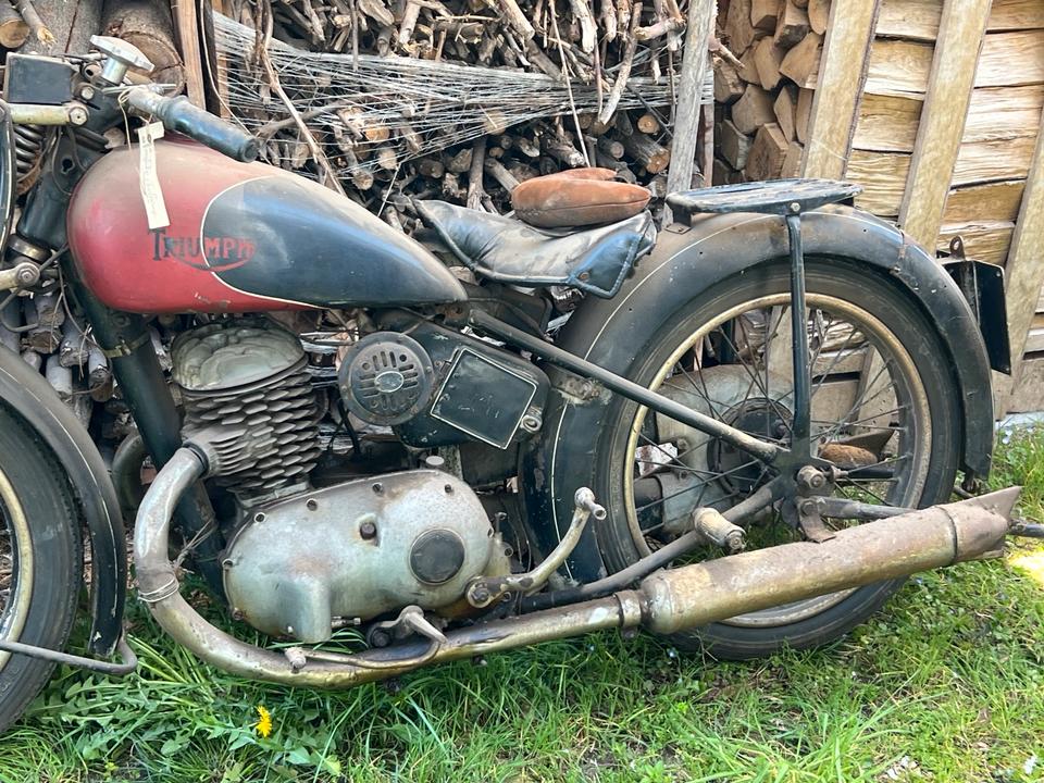 Triumph BD 250 Wehrmacht Scheunenfund 6000€