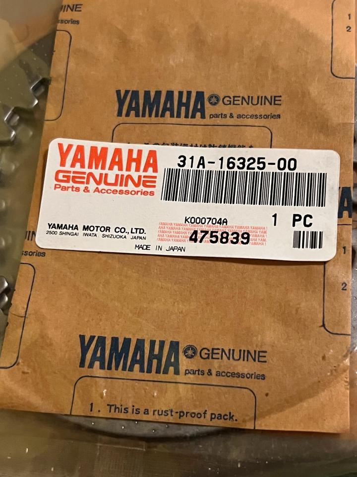 Yamaha FZR 1000 Kupplungscheibe stahlscheiben