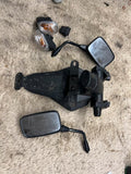 Kawasaki ER6 N Spiegel Kennzeichen
