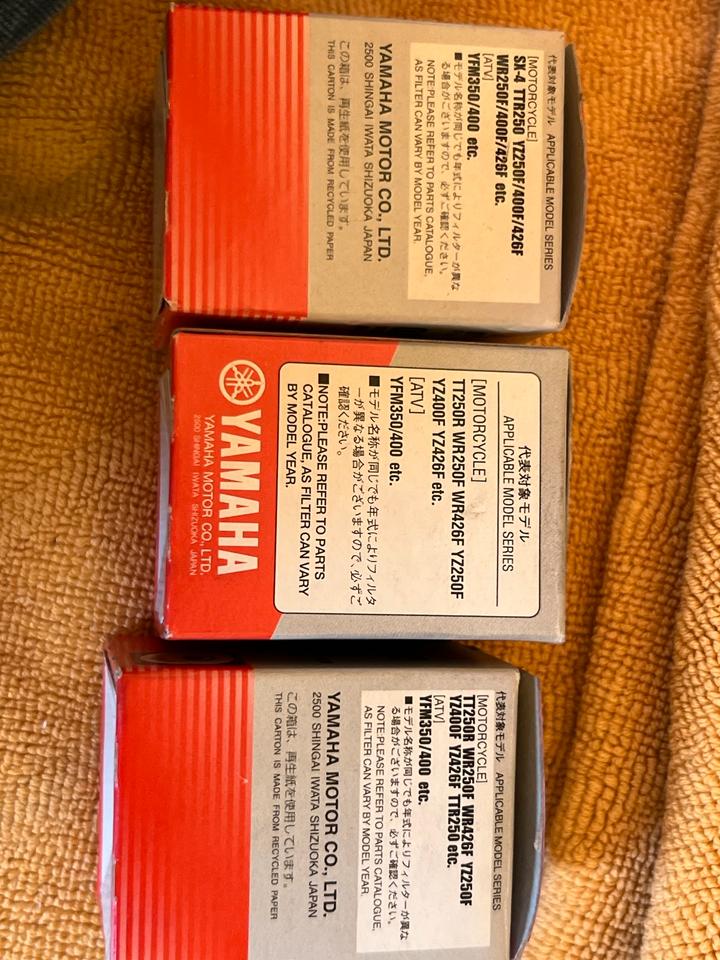 Yamaha TT250 WR 250 YZ400 YZ 426 Ölfilter 1UY-13440-02