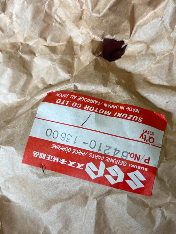 Suzuki TS 50 bremsankerplatte neu 64210-13600