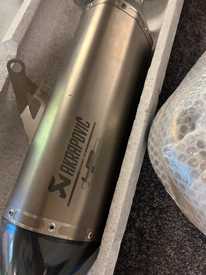 Bmw s 1000 rr k46 hp Race akrapovic komplettTitan BMW 77118553960