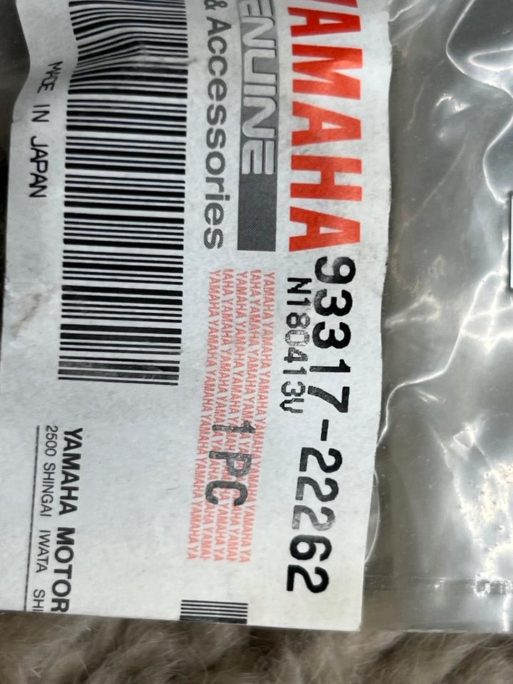 Yamaha MT07 Schwinge Lager 93317-22262