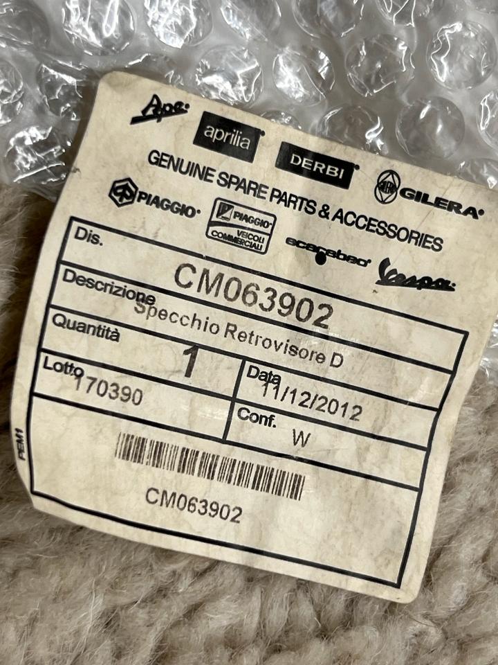 Piaggio, zip Rückspiegel recht, CM063902