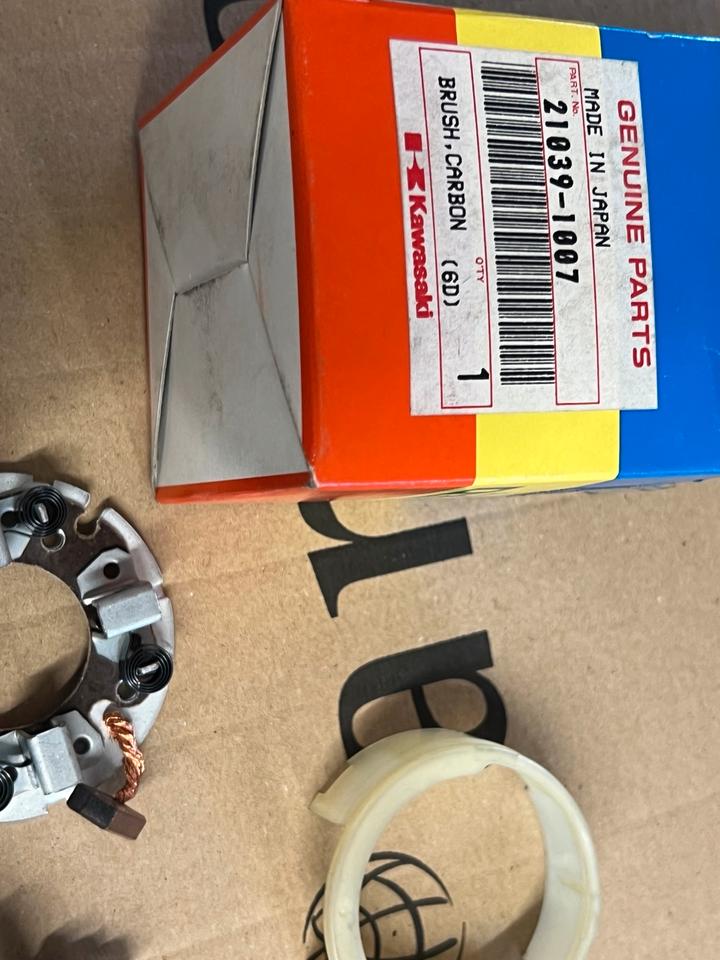 Kawasaki Z 250 KZ 250 Anlasser Reparatur Kit 21039-1007 neu 14€