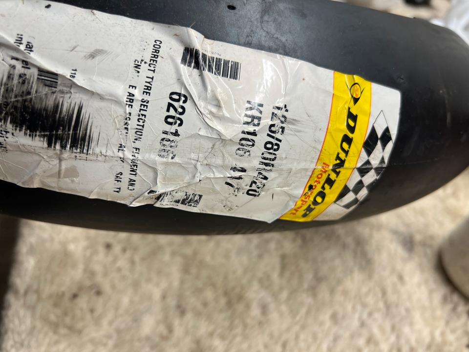 Dunlop slick 125/80R420 50€ neu