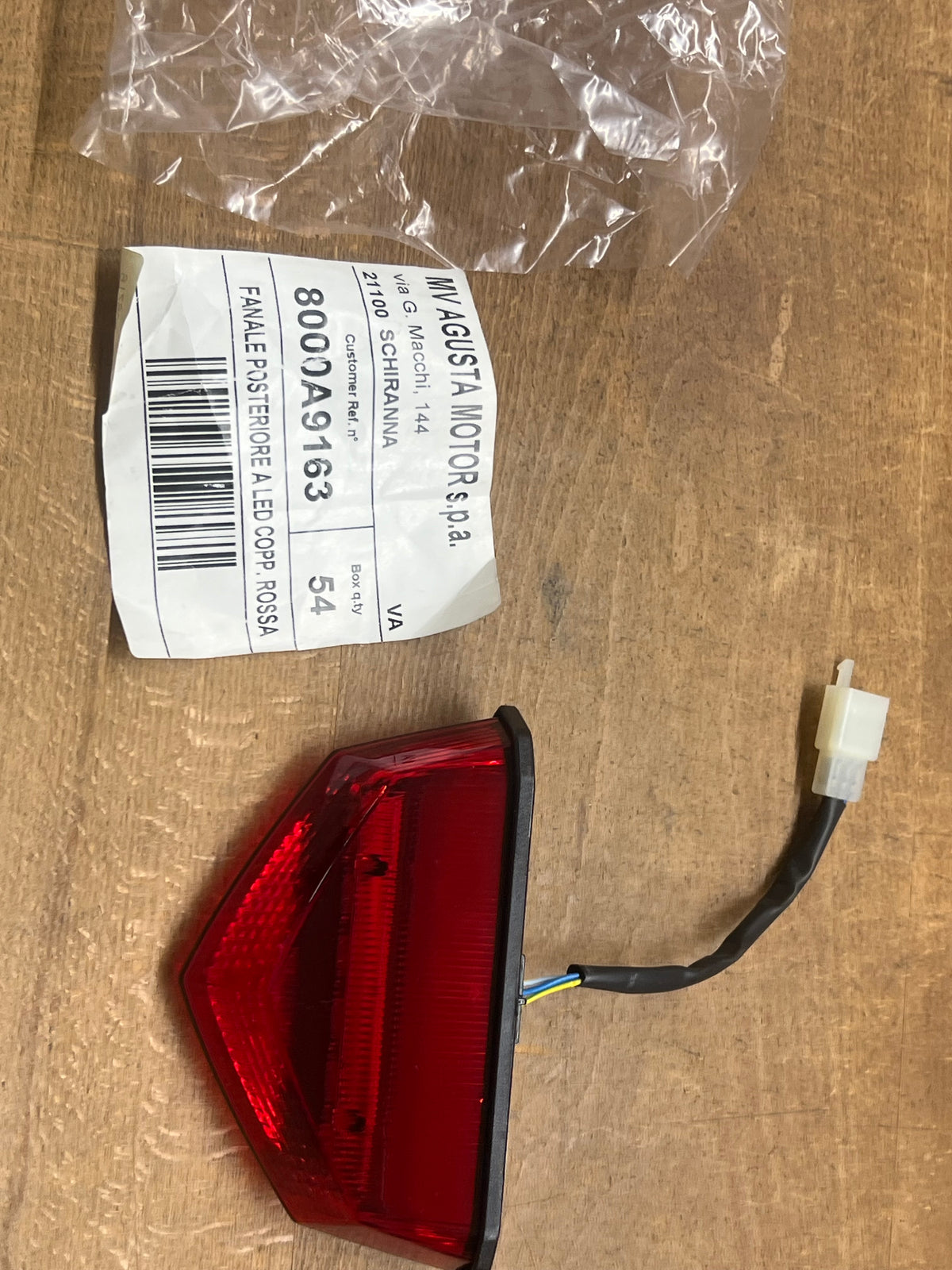 MV Agusta Rücklicht neu 8000A9163 Rivale brutale F3 F4 neu 30€