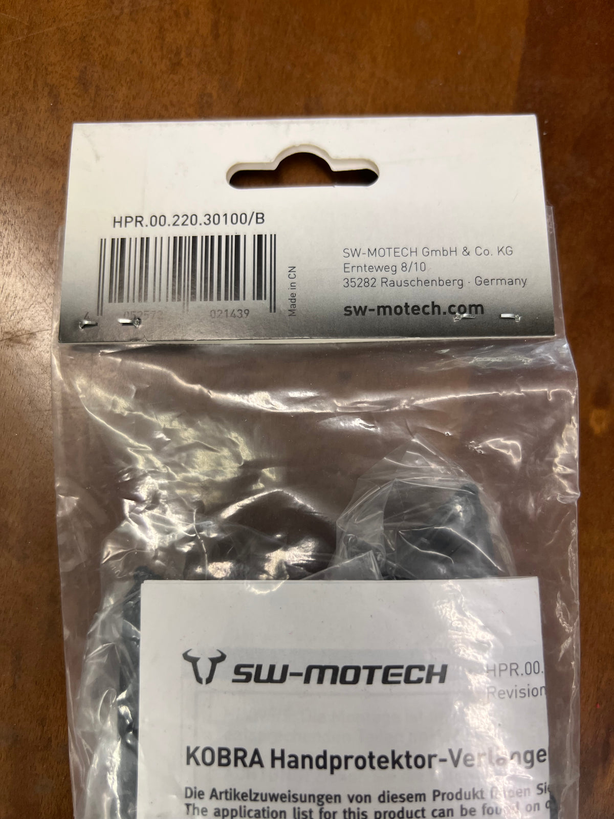 SW Motech Kobra Handprotektor Verlängerung HPR.00.220.30100/B