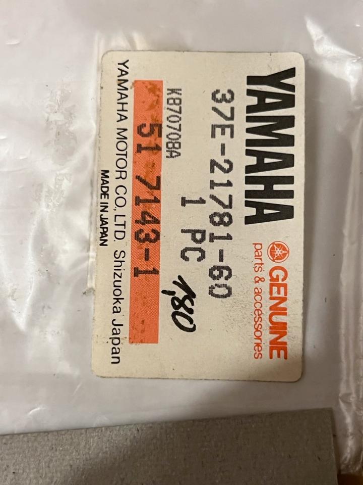 Yamaha DT 80 Aufkleber Yamaha 37E-21781-60