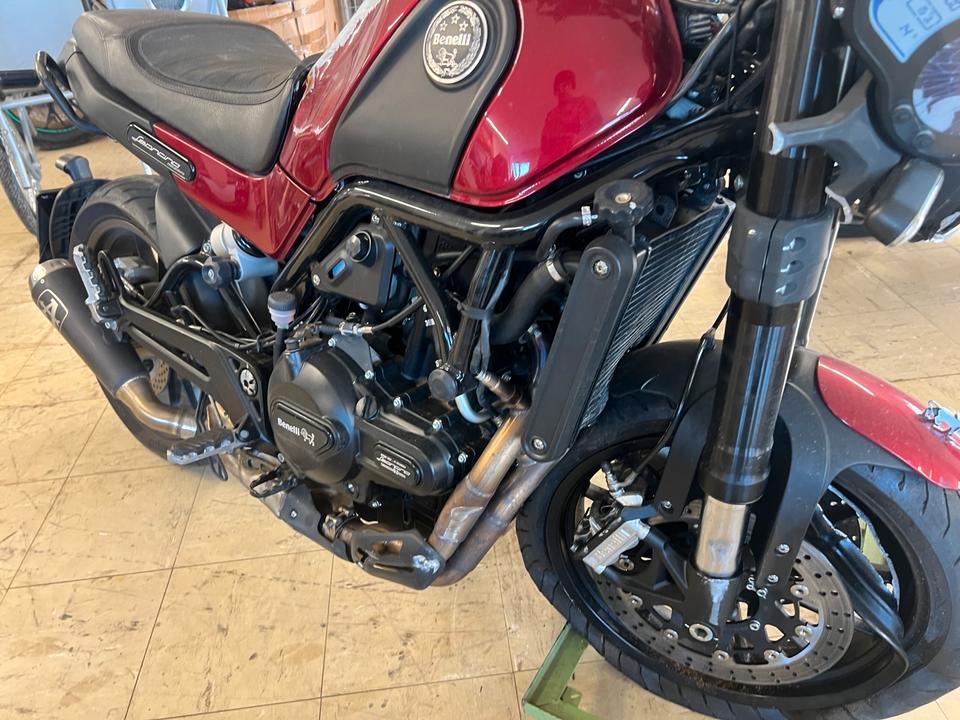 Benelli Leoncino Unfallfahrzeug
