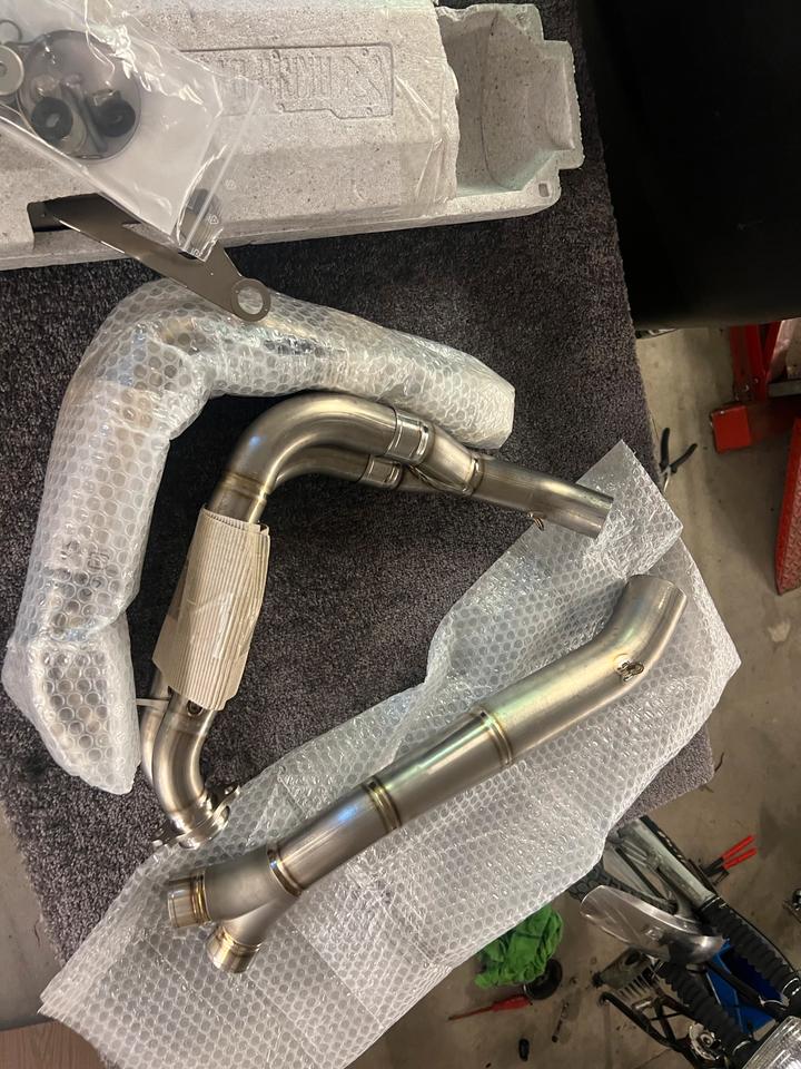 Bmw s 1000 rr k46 hp Race akrapovic komplettTitan BMW 77118553960