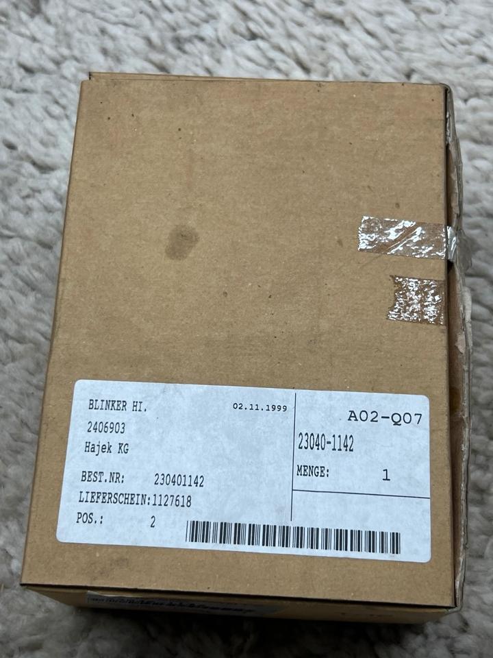 Kawasaki gpz 500 Blinker hinten original neu 23040-1142