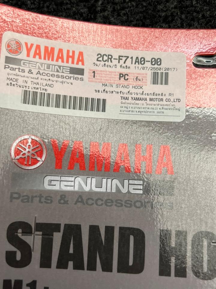 Yamaha MT 10 ständeraufnahme hinten 2CR-F71A0-00
