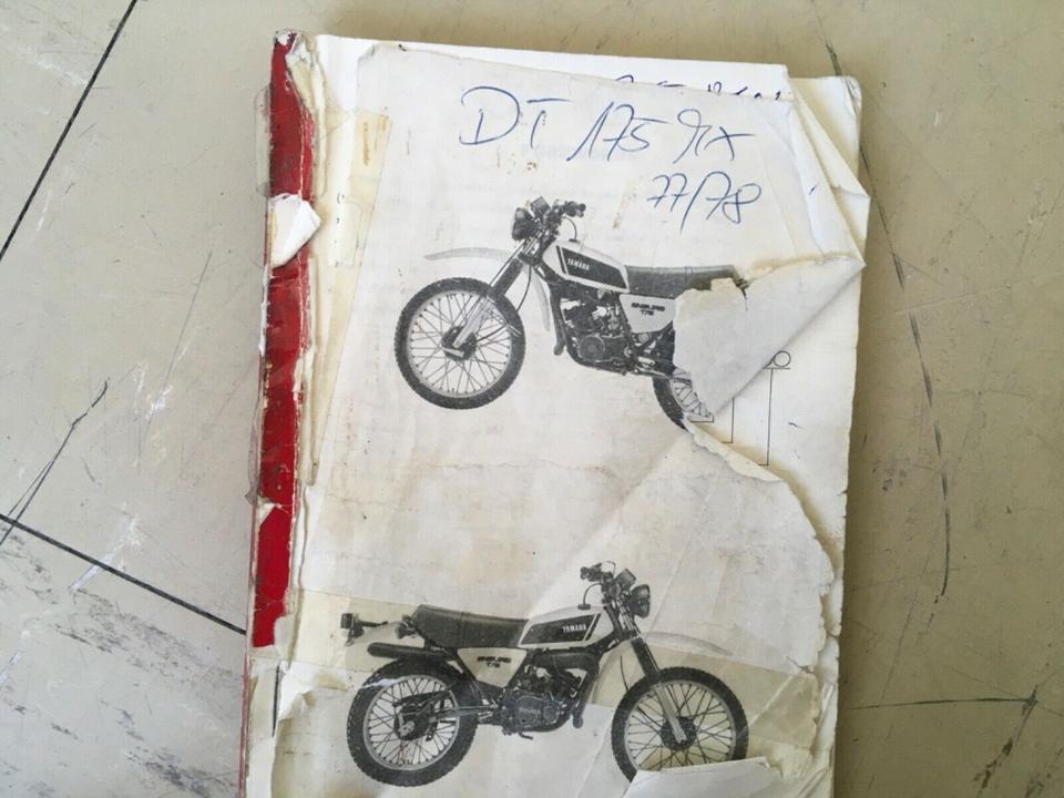 Ersatzteileliste Yamaha DT 185 MX 45€