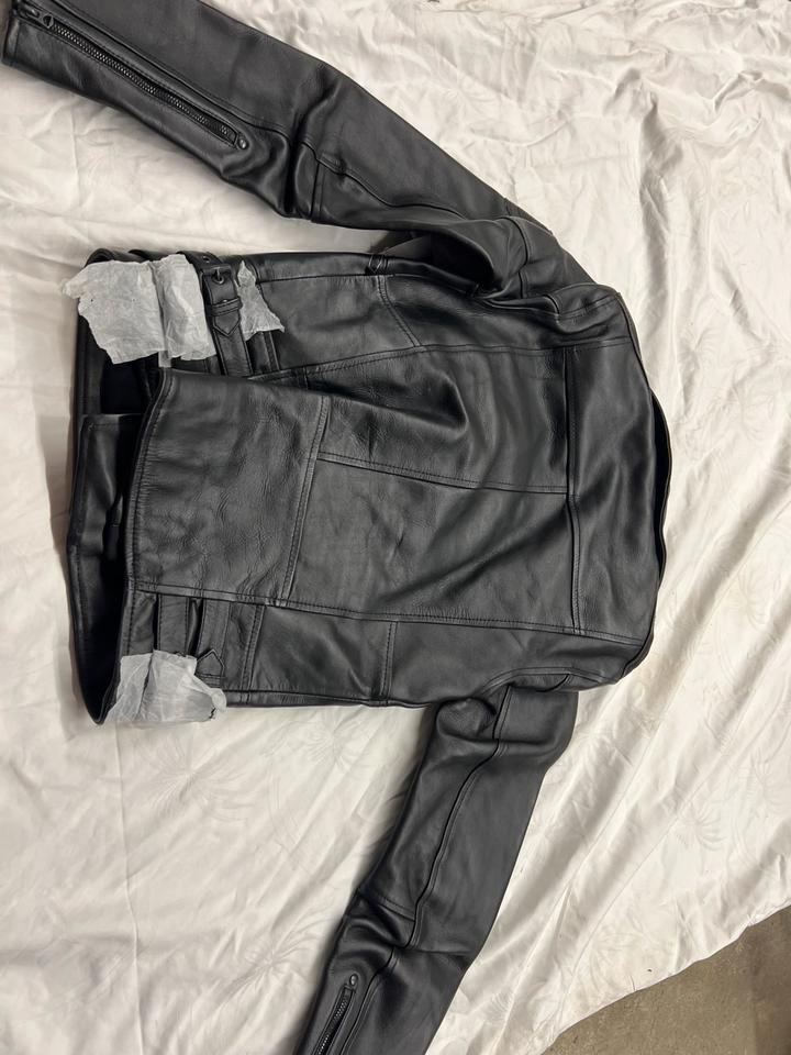 BMW Flat Twin Lederjacke Herren schwarz Gr. XS