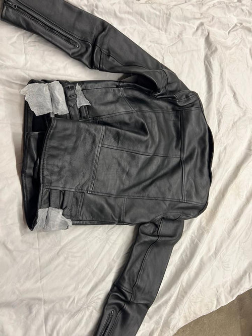 BMW Flat Twin Lederjacke Herren schwarz Gr. XS