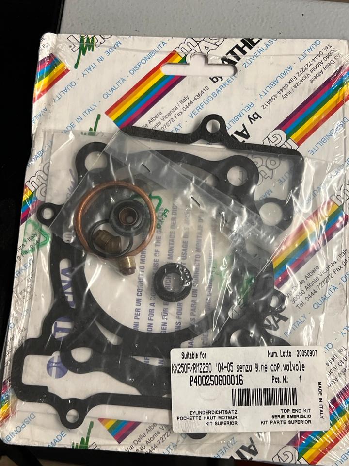 Kawasaki KX 250 Zylinder dichtsatz neu 20€