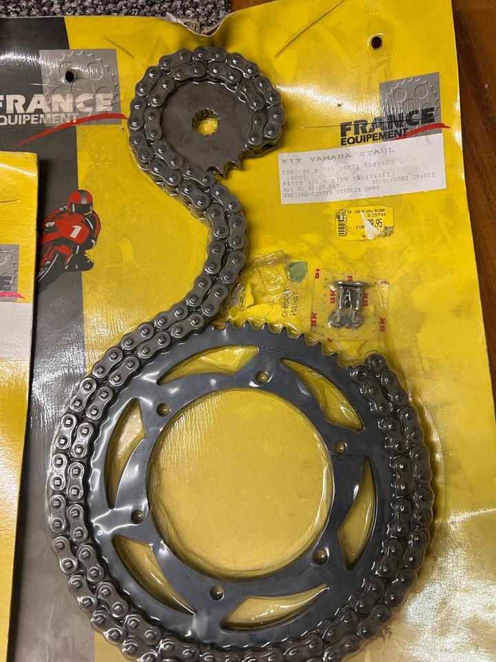 Yamaha TZR 125 verstärkter kettensatz neu 80€