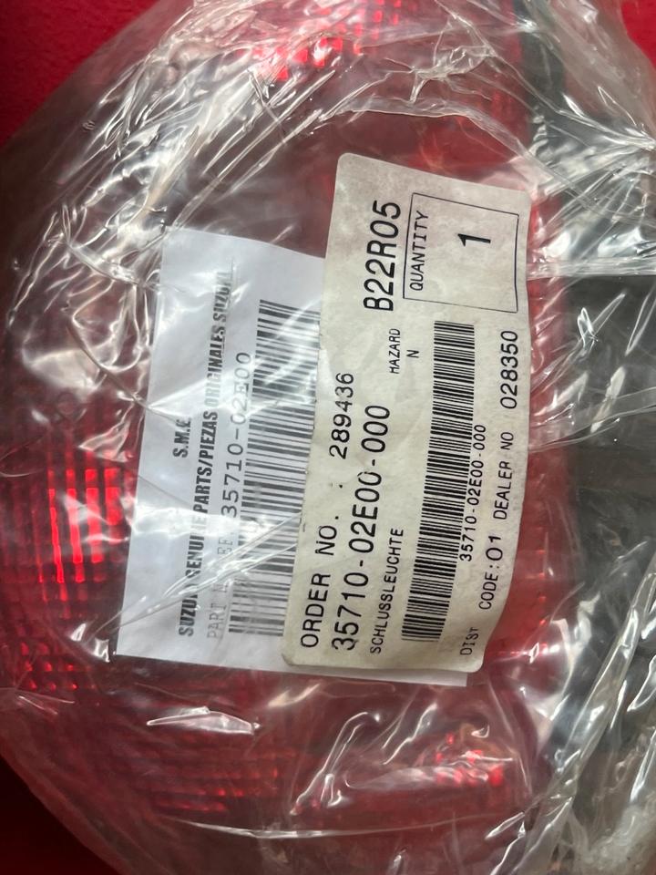 Suzuki AY 50 Katana Rücklicht 35710-02E00-000 neu