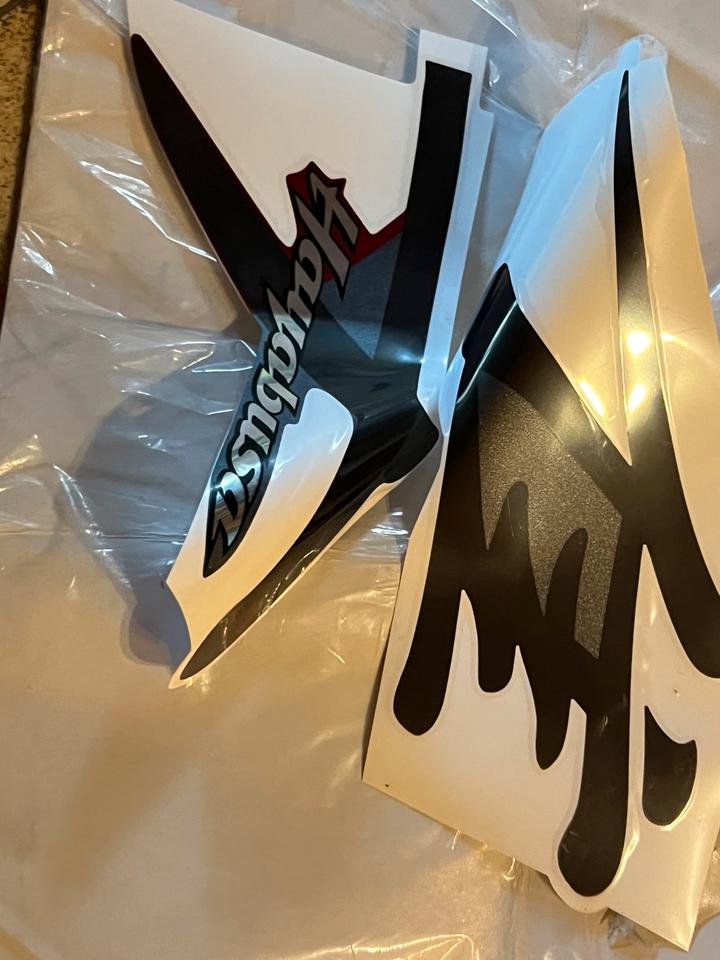 Suzuki hayabusa gsxr 1300 Aufkleber 68191-24F00-CP2