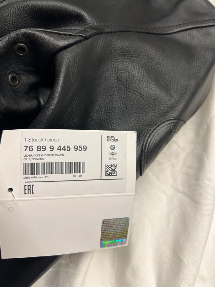 BMW Lederjacke Engineer Damen Größe S