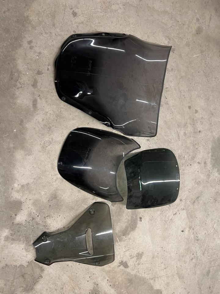 Windschild Motorrad Scheibe Verkleidungsscheibe zusammen 20€