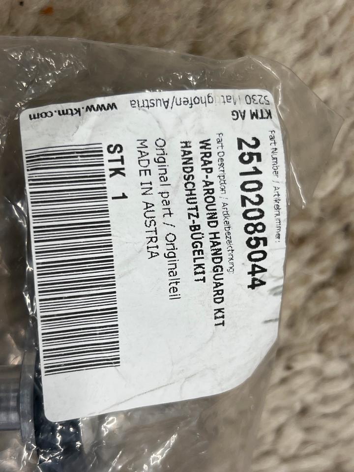 KTM/Husgvarna/GasGas orig Handschutz Bügel (2er Kit) 25102085044
