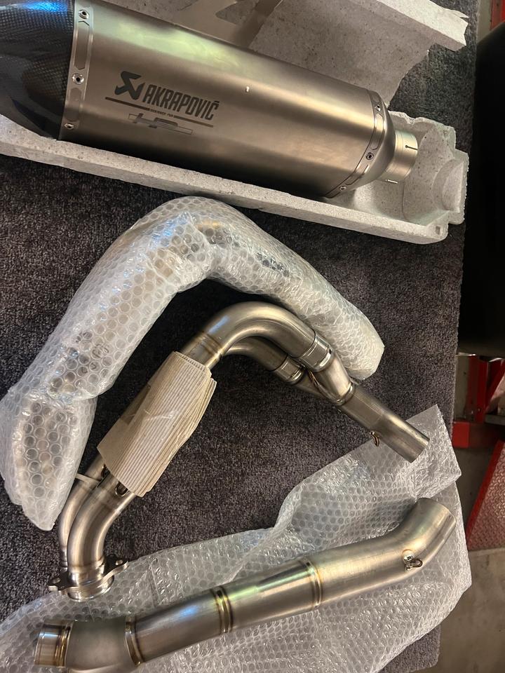 Bmw s 1000 rr k46 hp Race akrapovic komplettTitan BMW 77118553960
