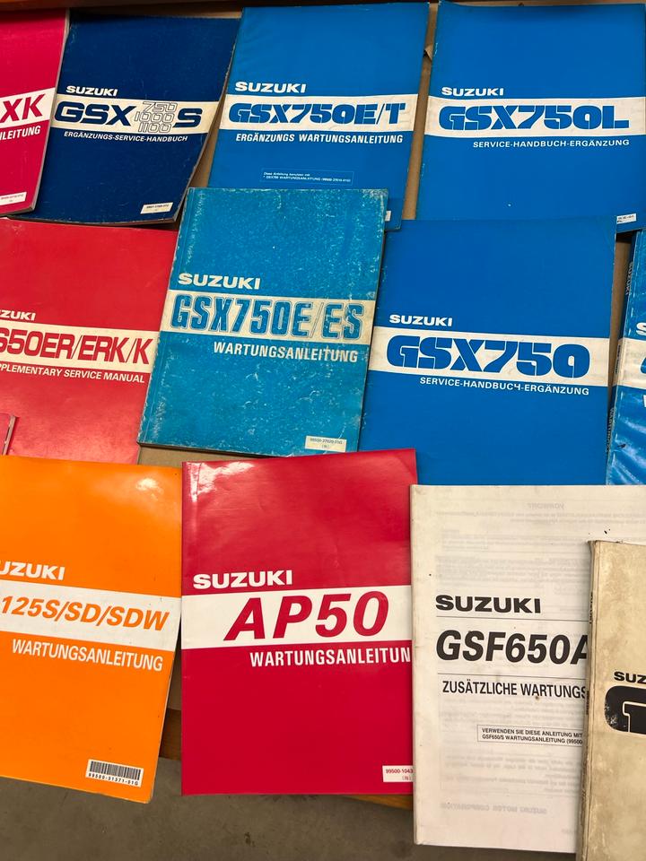 Suzuki gsxr sv vl vs Motorrad Werkstatt Handbuch Orginal