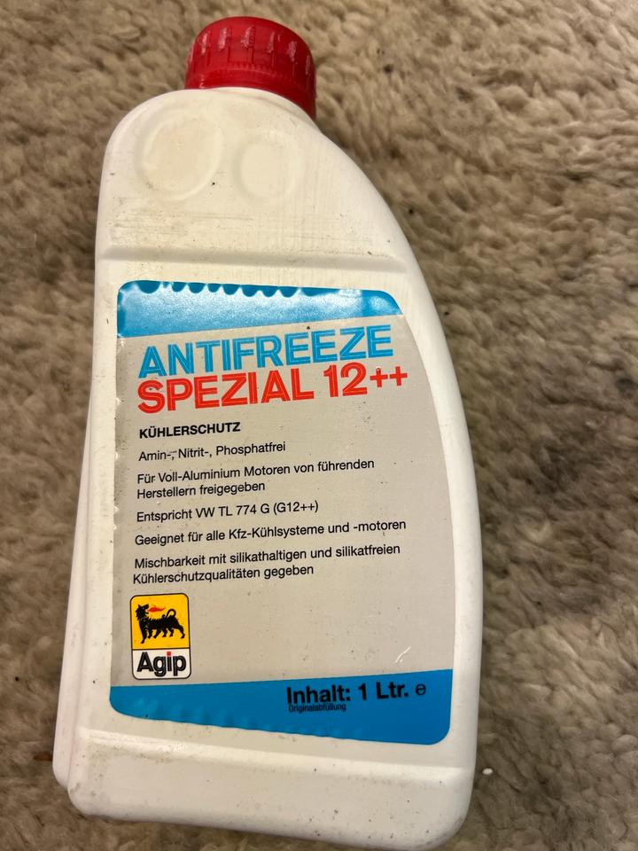 Kühlerfrostschutz eni antifreeze 1 Liter 10€