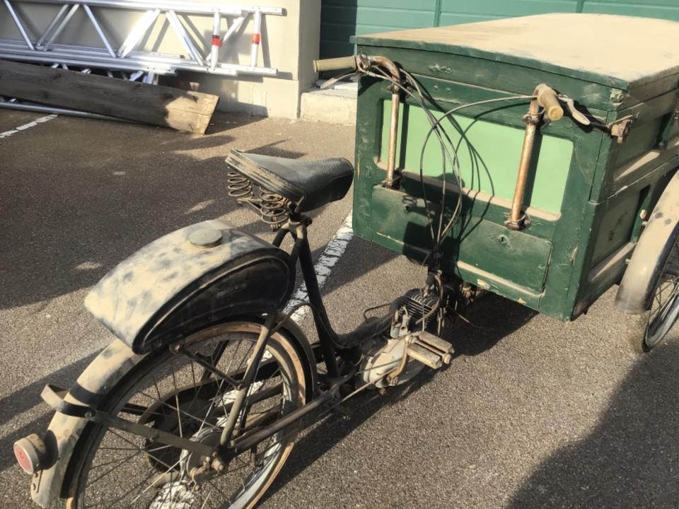 Nsu quickly 50 lastendreirad eiswagen 3000€ Rarität