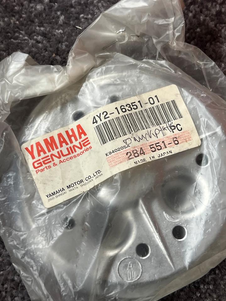 YAMAHA DT8OLC DRUCKPLATTE KUPPLUNG 4Y2-16351-01.