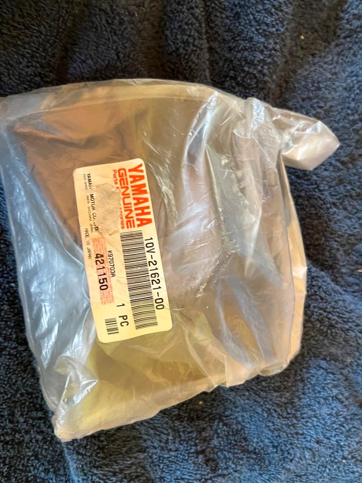 Yamaha DT 80 LC Schutzblech kotflügl Verlängerung 10V-21621-00