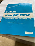 Suzuki gsxr 750 r wartungsanleitung Werkstatt Handbuch 110€
