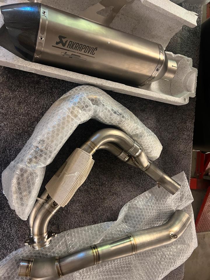 Bmw s 1000 rr k46 hp Race akrapovic komplettTitan BMW 77118553960