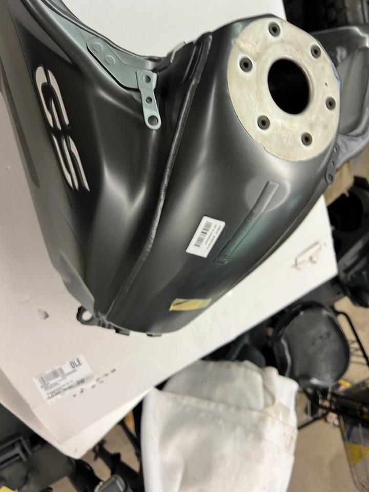 Bmw R 1200 gs Adventure Alu Benzin Tank nk Orginal grau 380€