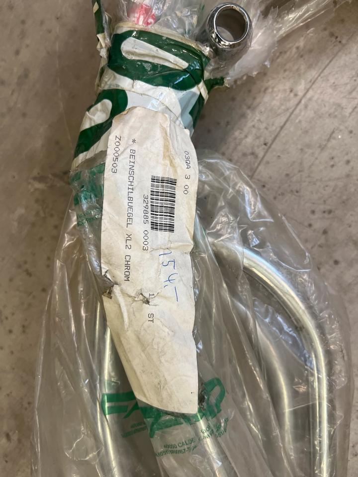 Vespa PK50XL chrombügel beinschild
