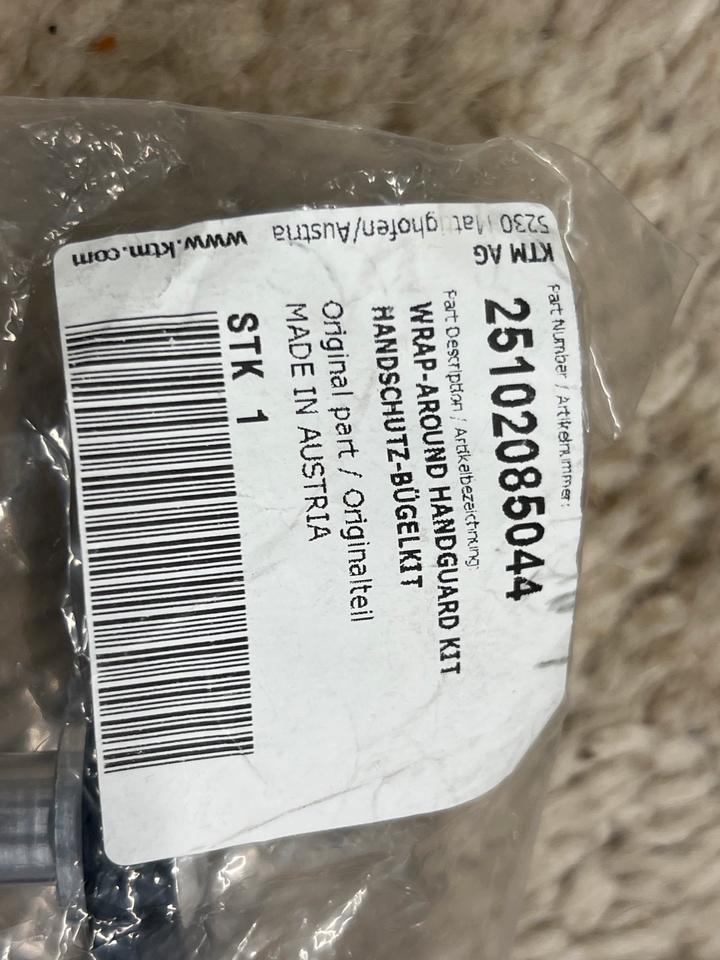 KTM/Husgvarna/GasGas orig Handschutz Bügel (2er Kit) 25102085044