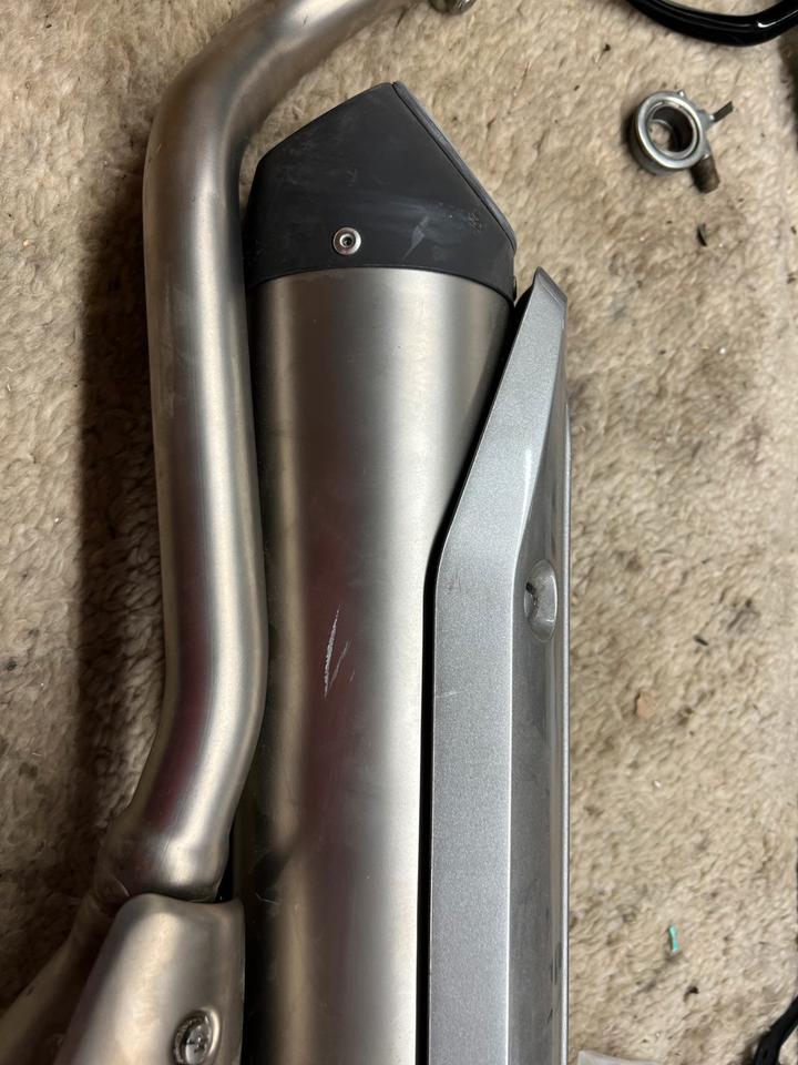 Yamaha XTX 660 Auspuff Orginal von Neufahrzeug 200€