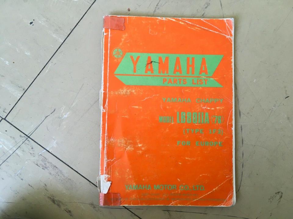 Ersatzteileliste Yamaha LB 80 chappy 45€