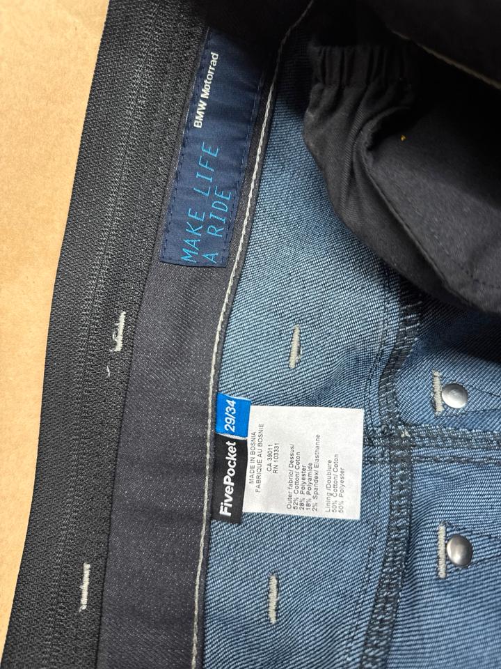 5x Dunkelblaue Herrenjeans BMW Motorrad 76 12 8 568 149