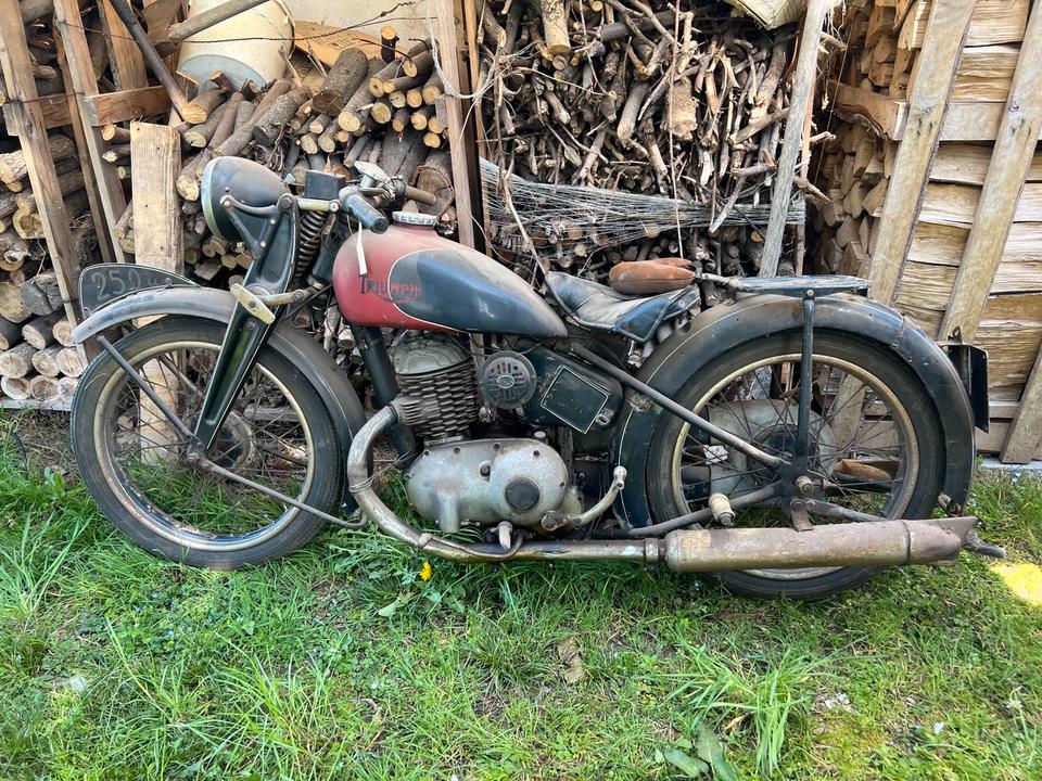 Triumph BD 250 Wehrmacht Scheunenfund 6000€
