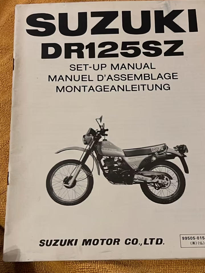 Suzuki DR 125 SZ – Montage-Anleitung