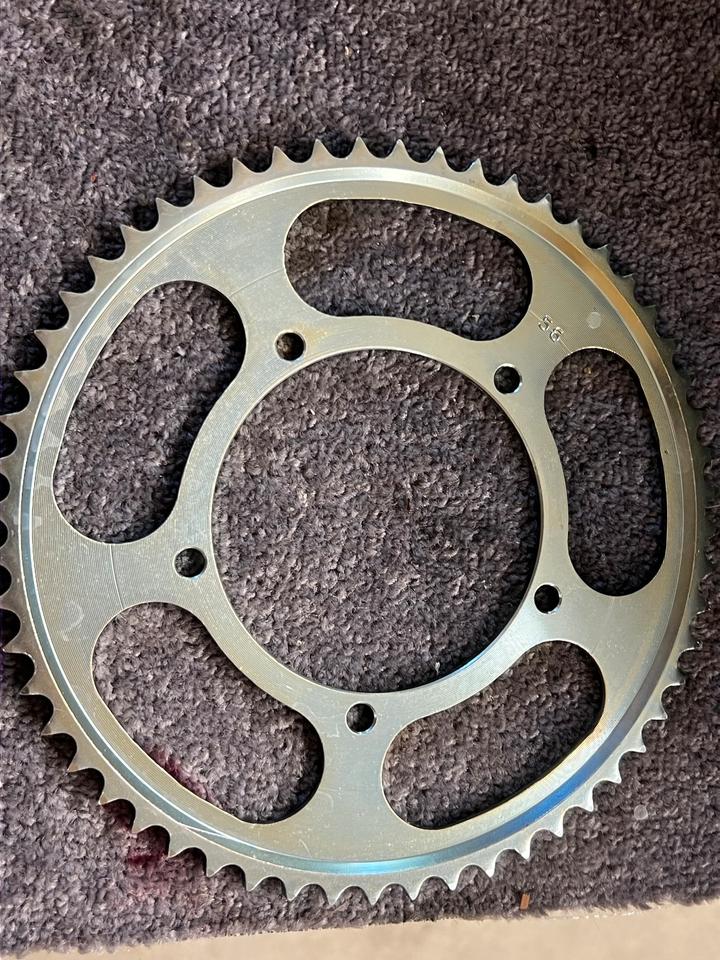 Sachs Hercules ZZ 125 kettenrad 56 Zähne 15€