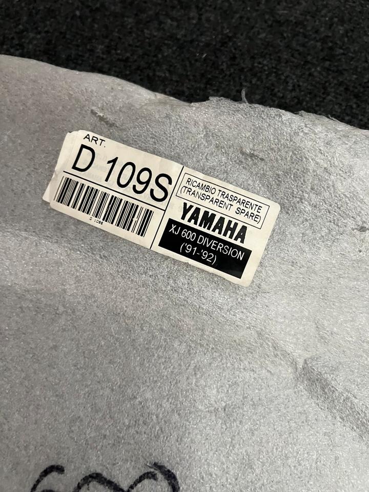 Yamaha XJ 600 diversion Scheibe Windschild spoilerscheibe neu 50€