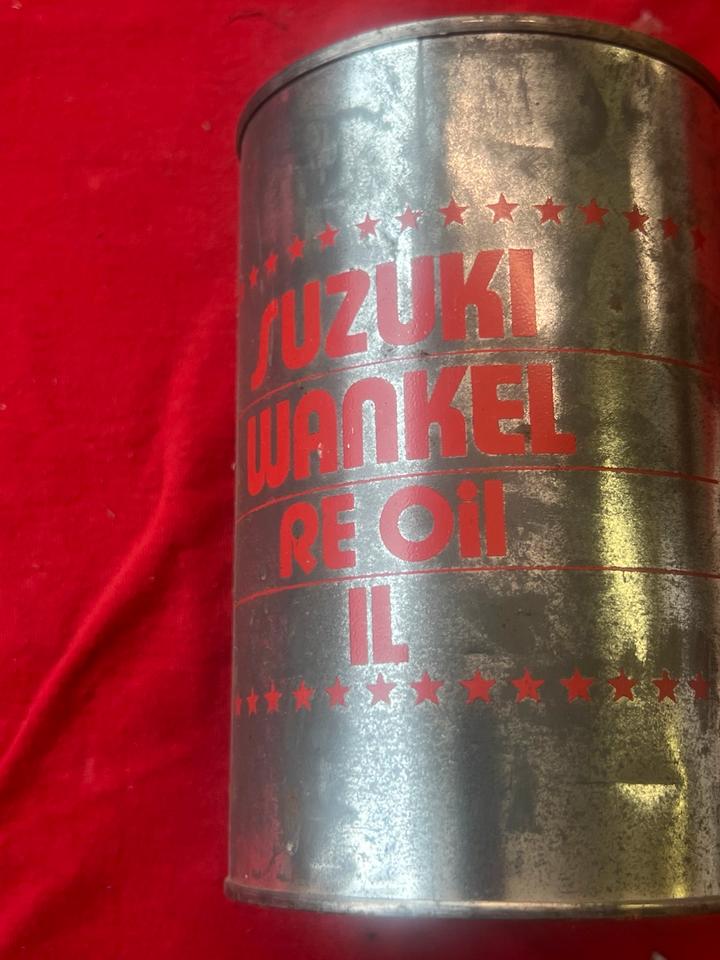 Suzuki RE5 wankel Öl öldose Rarität