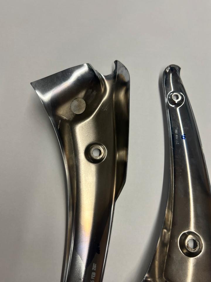 Triumph rocket 3 Abdeckung heck Verkleidung Chrom