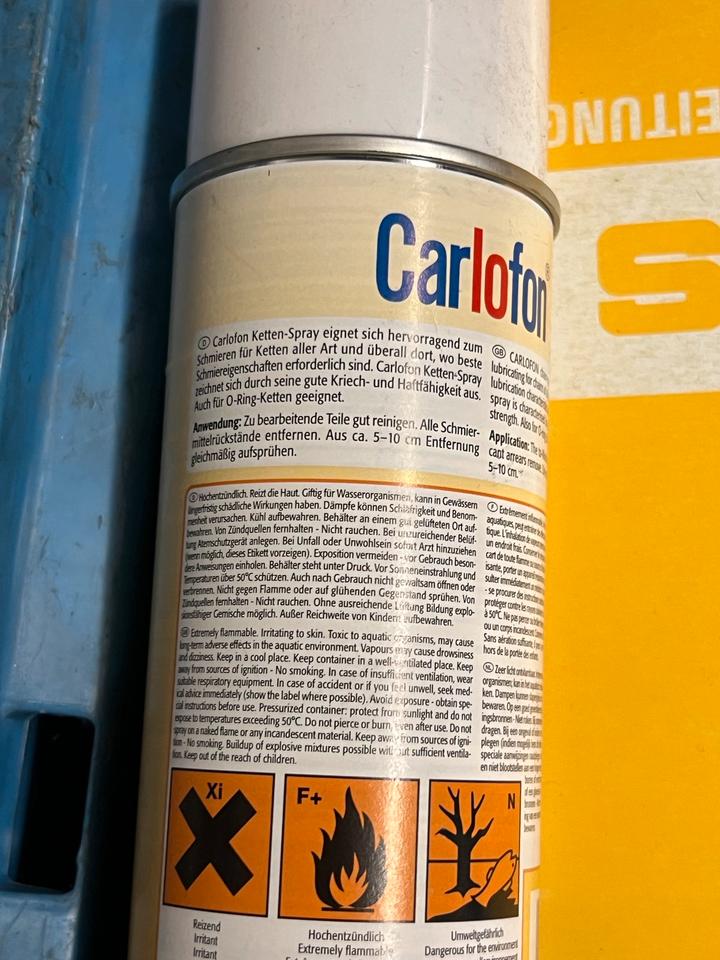 Kettenspray Motorrad Cross je 8€