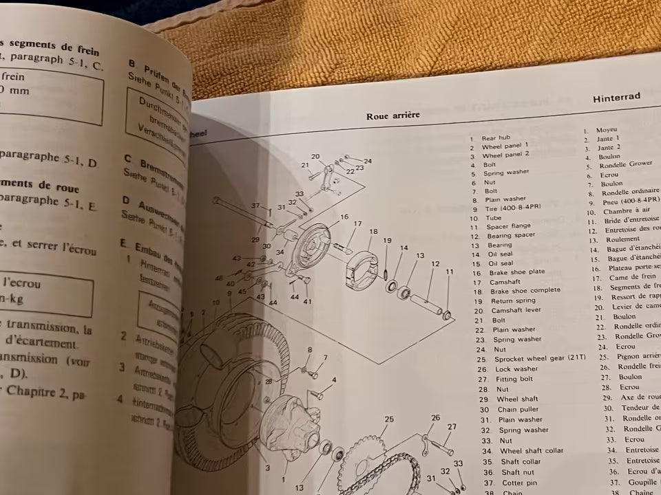 Yamaha LB 50/LB 80 – Wartungsanleitung (550-28197-80)